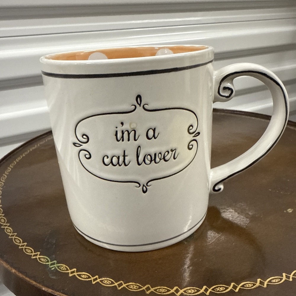 Spectrum Designs Oversized Mug I'm A Cat Lover On Both Sides No Chips 2017